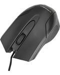 Mouse ottico cablato USB 1000DPI nero Crown Micro