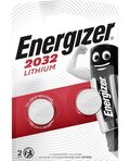 Batteria al litio a bottone CR2032 3V blister da 2 Energizer