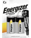 Batteria alcalina tipo C LR14 1,5V blister da 2 Energizer