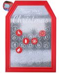 Lavagna Avvento Count Down Natale 31x45cm Christmas Gifts
