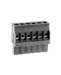 Barrier Strips Plug 6 Position - 5 mm Pitch