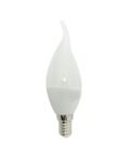 Lampada LED 6W attacco E14 candela fiamma - luce calda