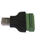 Adattatore RJ45 con morsetti a vite