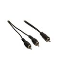 Cavo Audio RCA Maschio - 2x RCA Maschio 5.00 m Nero