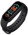 Smartband Bluetooth rilevamento frequenza cardiaca e notifiche M6