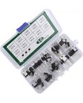 Transistor regolatore di tensione a 3 pin kit da 50 pezzi vari modelli LM317T/L7824