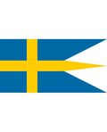 Bandiera navale da guerra Svezia 80x135cm