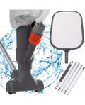 Kit 2 in 1 aspiratore e retino per pulizia piscine