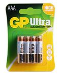 Batterie GP Ultra Alcaline 8 pezzi 1.5V LR03 AAA Batteria