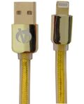 Cavo per sincronizzazione e ricarica USB Lightining 1m piatto dorato