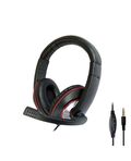 Cuffie da gaming con microfono 1.2m P10 vari colori