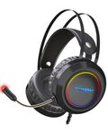 Cuffie da gaming con microfono virtual 7.1 audio con illuminazione LED