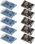 Modulo di carica per batterie al Litio 1A con protezione batteria 18650 e modulo di scarico 2A 5V 10 pezzi