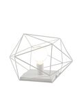 LUME ABRAXAS BIANCO 1XE27 40,5X29,5X26,5CM