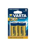 Varta 4120 - Batteria alcalina LONGLIFE EXTRA D 1,5V