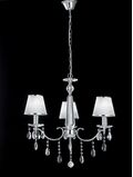LAMPADARIO BOEME CROMO 3XE14 68CM