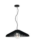 SOSPENSIONE CALDER LEGNO NERO 1XE27 30X10,5CM