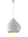 SOSPENSIONE THOLOS BIANCA 1XE27 52X49CM