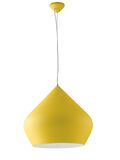 SOSPENSIONE THOLOS GIALLA 1XE27 52X49CM