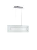 SOSPENSIONE LED TRILOGY BIANCA 40W 3200LM 4000K 65X25X20CM