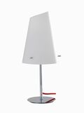 LUME ERMES BIANCO CAVO ROSSO 1XE27 31X65CM
