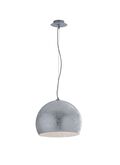 SOSPENSIONE VANITY SILVER 3XE27 40X33CM
