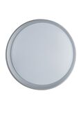 PLAFONIERA LED ROSWELL SILVER 36W 2000LM CCT CON INTERRUTTORE 50X7,5CM