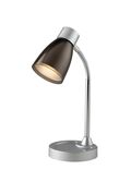 LAMPADA DA LETTURA ARKIMEDE NERA 1XE14 13,5X36CM