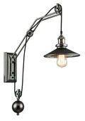 APPLIQUE ARKITA GRIGIO ARDESIA 1XE27 22X44,5CM