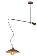 APPLIQUE ELDORADO CORTEN 1XE27 128X83X30CM