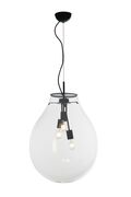 SOSPENSIONE AZUMA TRASPARENTE 3XE27 48X69,5CM