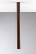 PLAFONIERA FLUKE TONDA CORTEN 1XGU10 5,5X75CM