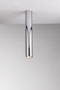 PLAFONIERA FLUKE TONDA CROMO 1XGU10 5,5X40CM
