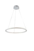 SOSPENSIONE LED BRYANT BIANCA 45W 3265LM 3000K 60X2CM