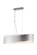 SOSPENSIONE PARIS SILVER 4XE27 75X20CM