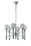 SOSPENSIONE HAMMOND CROMO 6XE14 70X45CM
