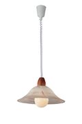 SOSPENSIONE VESTE TABACCO 1XE27 45X28,3CM