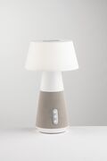 LAMPADA DA LETTURA LED DECIBEL GRIGIA 3W 350LM CCT DIMMERABILE CON SPEAKER BLUETOOTH 28X17CM