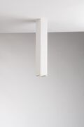 PLAFONIERA FLUKE QUADRA BIANCA 1XGU10 6X6X40CM
