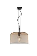 SOSPENSIONE GIBUS AMBRA 1XE27 35X20CM