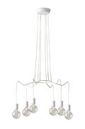 SOSPENSIONE HABITAT BIANCA 6XE27 66X39CM
