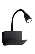 APPLIQUE GULP NERO USB 1XGU10 23X49X27CM