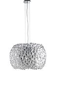 SOSPENSIONE DIONISO CROMO 5XE27 65X40,5CM