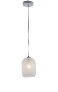 SOSPENSIONE ASHFORD BIANCA 1XE27 15X20CM