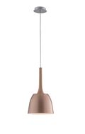 SOSPENSIONE LIVINGSTON ORO CHANPAGNE 1XE27 22X37,3CM