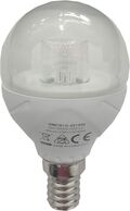 Lampadina LED sfera E14 3000k luce calda 5W 350lm Century