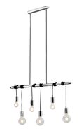 SOSPENSIONE ADMIRAL CROMO 6XE27 100X38CM