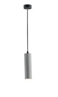 SOSPENSIONE KRUK GRIGIA 1XGU10 7X25CM