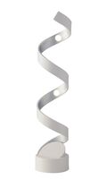 LUME LED HELIX BIANCO/SILVER 12W 960LM 3000K 14,5X66CM
