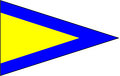 Bandiera Segnalazione Nautica Primo Ripetitore 180x225cm